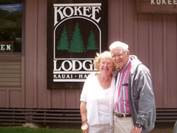 Couple Blessing in Kokee